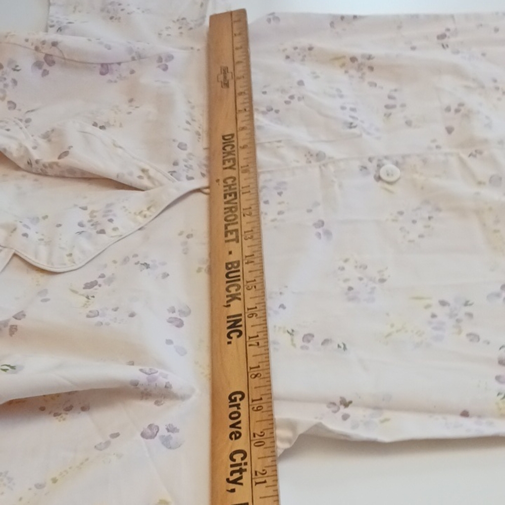 Floral Button-Down Nightshirt - Picture 6 of 7